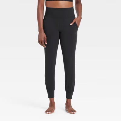 Women's Everyday Soft High-Rise Jogger Pants - All In Motion™ | Target