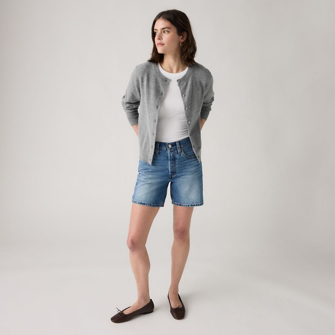 Levi's 501 Original Fit Mid-Thigh Lightweight Women's Shorts 33 | Levi's US