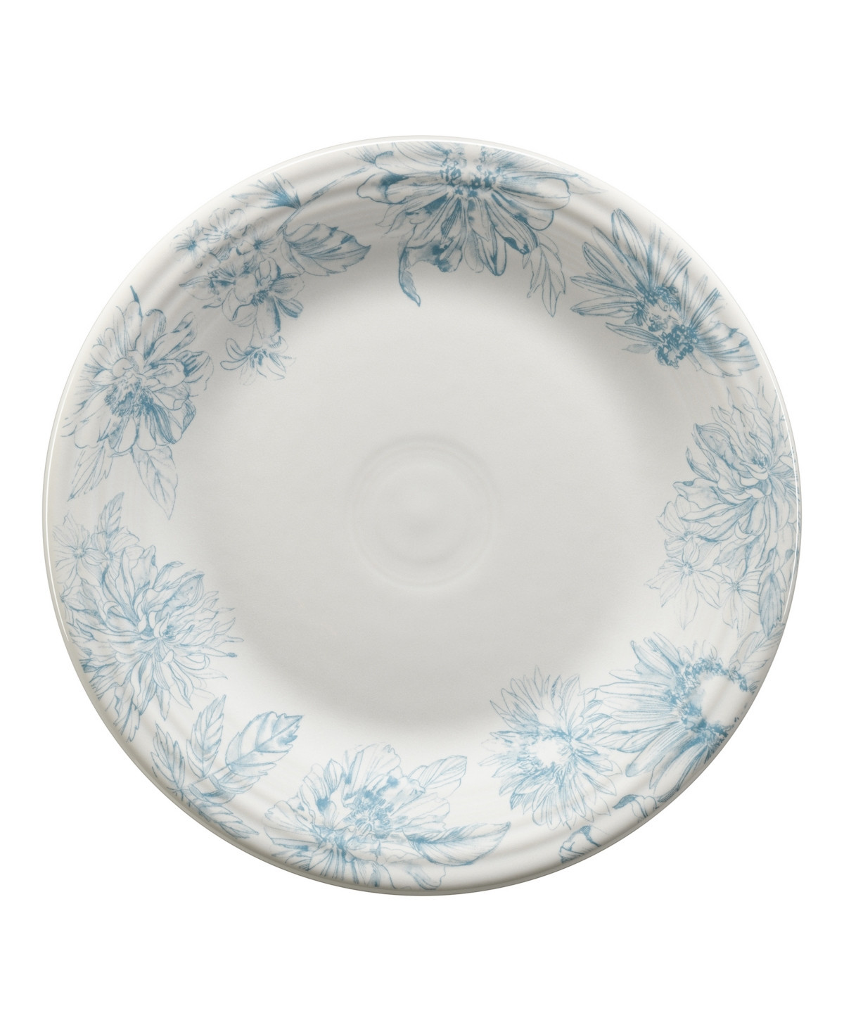 Fiesta Botanical Floral Classic Dinner Plate - Open White | Macy's