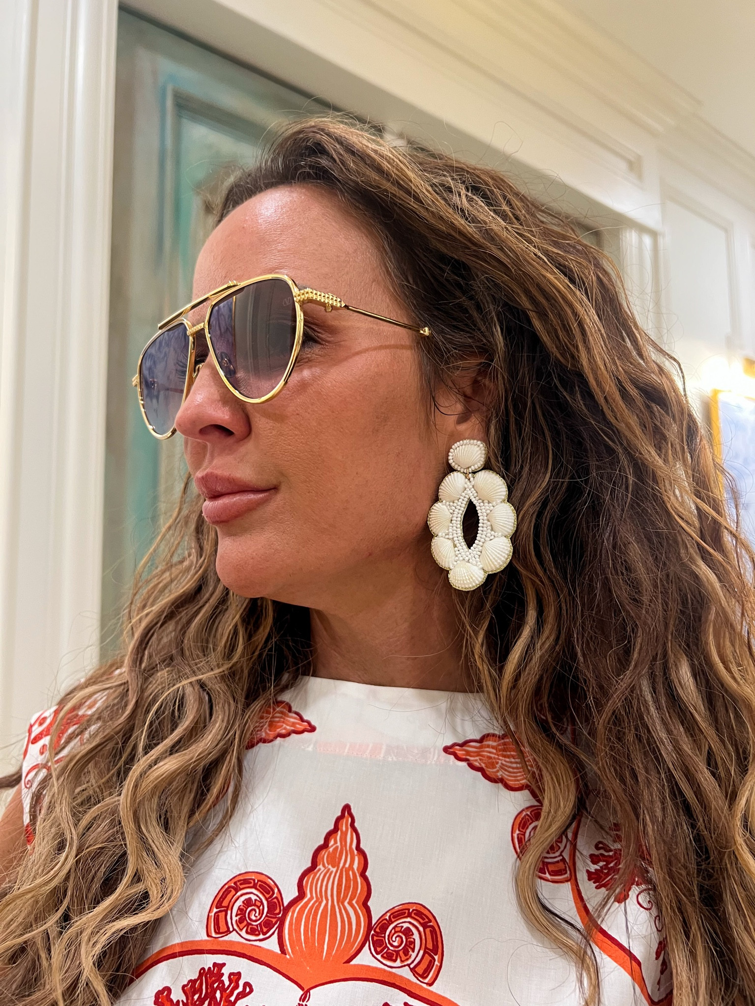 Lisi Lerch shell earrings 

#LTKFindsUnder50 #LTKStyleTip #LTKSeasonal