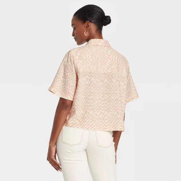Women's Short Sleeve Button-Down Shirt - Universal Thread™ | Target