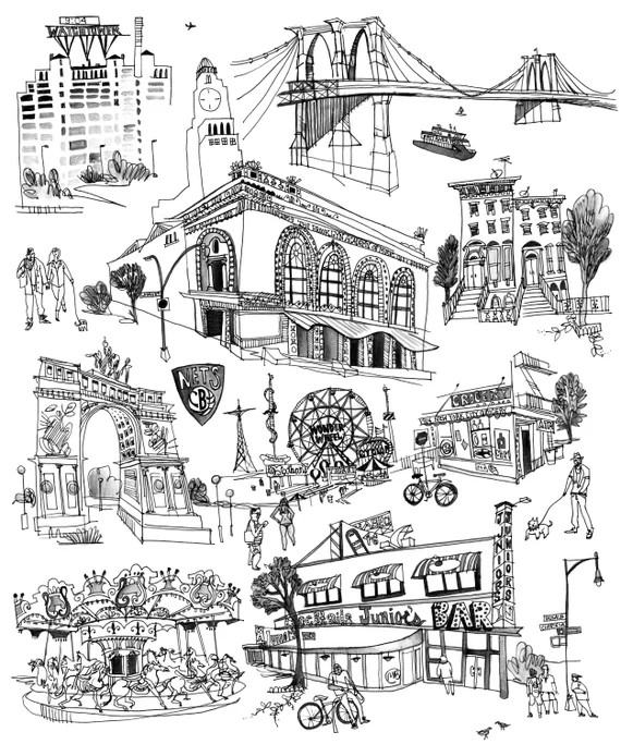 Brooklyn Toile | Etsy (US)