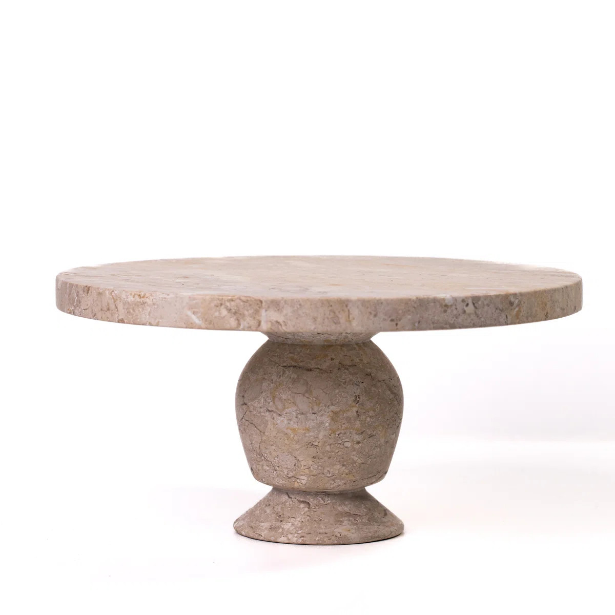 Natural Travertine Cake Stand | Wayfair North America