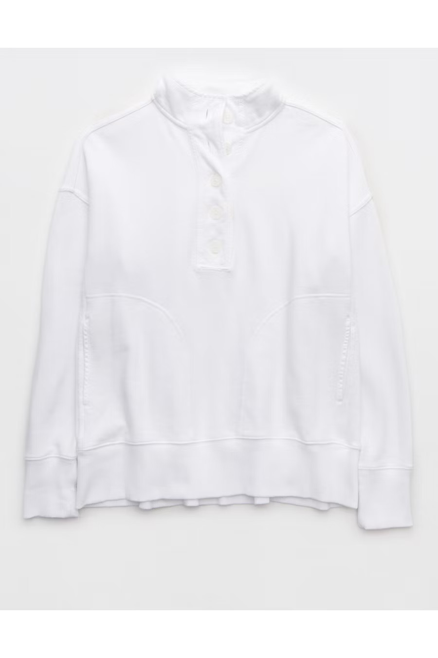 Aerie The Good Times Henley Sweatshirt | Aerie