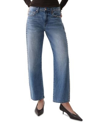 Lexi High Rise Straight Jeans in Star Studded | Bloomingdale's (US)
