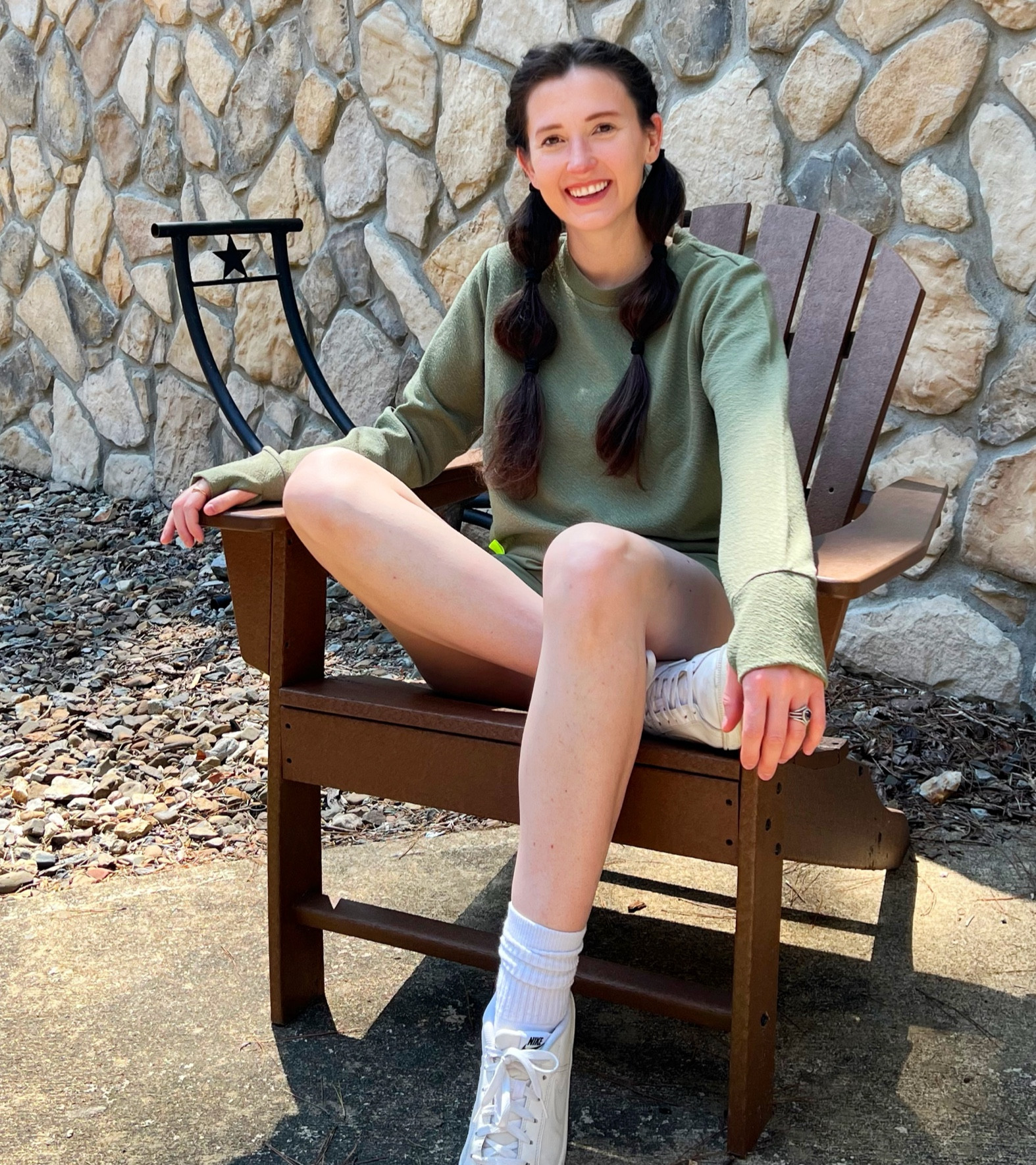 Cooler weather is meant for light sweaters! Enjoyed wearing this olive set over the weekend from Avia available at Walmart! 

#LTKbump #LTKSeasonal #LTKfitness