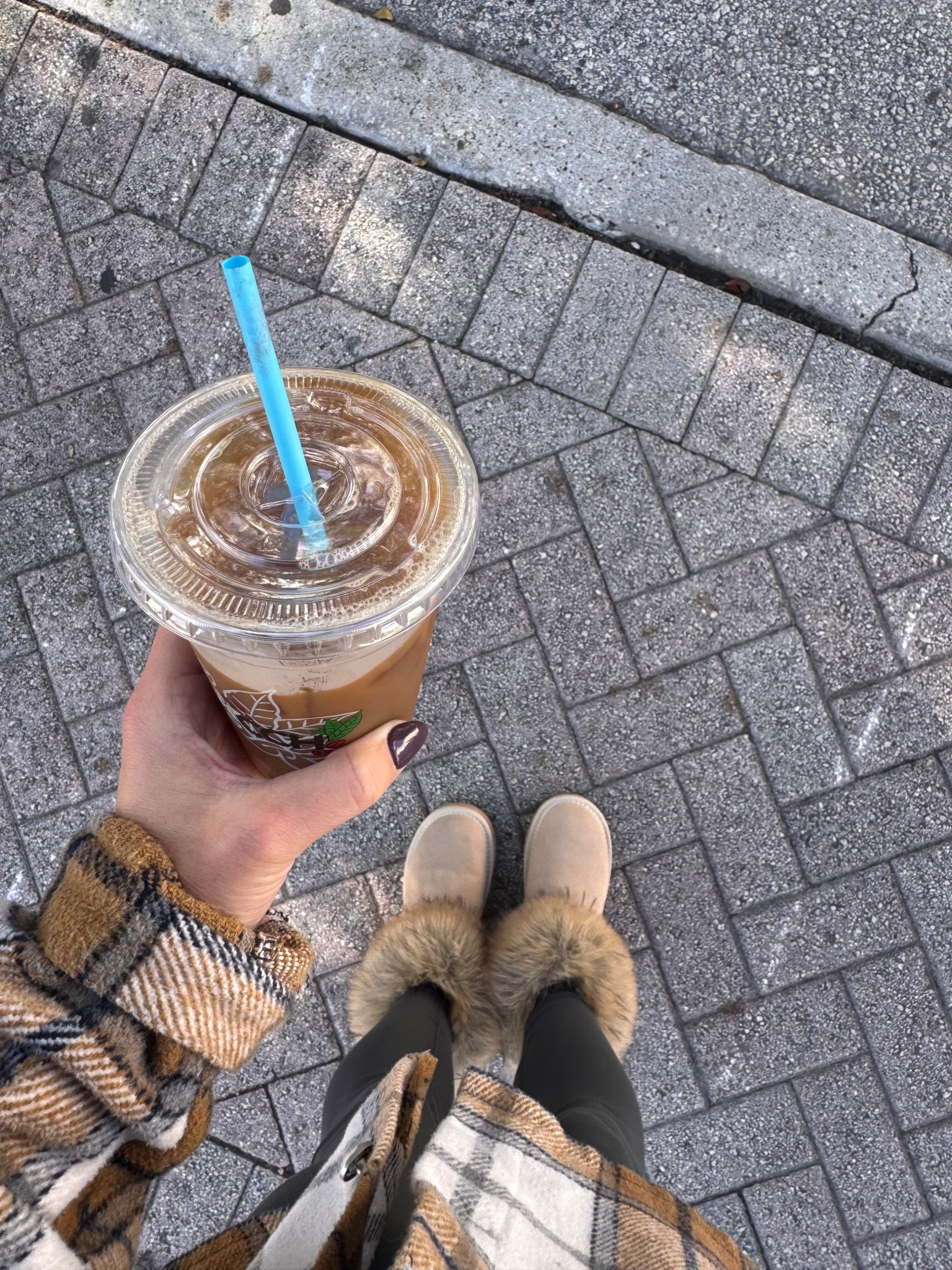 Boots with the fur 

#LTKgrwm #LTKootd #LTKdayinmylife