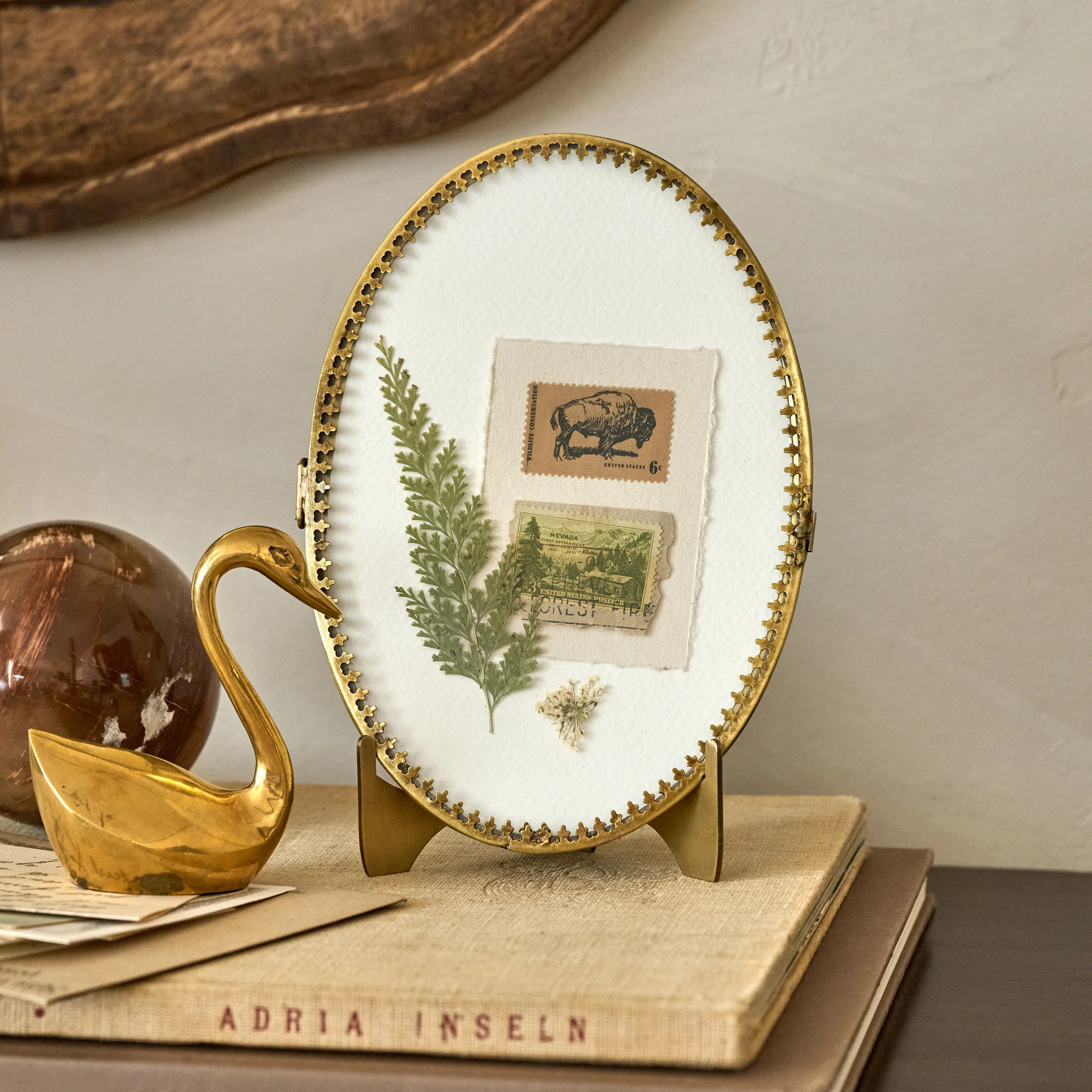 Josephine Photo Frame with Brass Easel | Magnolia