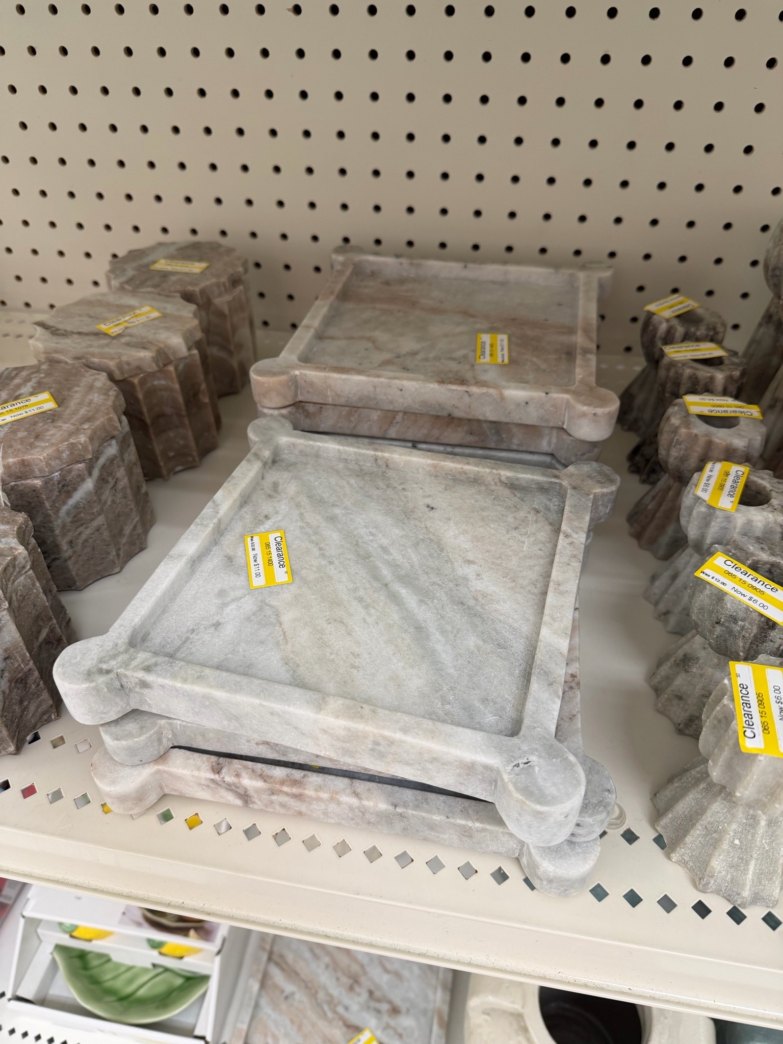 Marble catch all tray at target on clearance! #targethome

#LTKHome