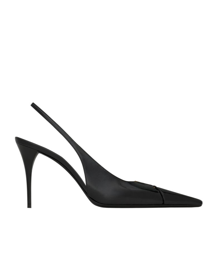 Saint Laurent Babylone Breteuil Slingback Pumps | Senser US