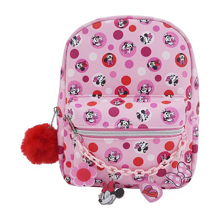 Disney Collection Girls Minnie Mouse Mini Backpack, One Size | JCPenney