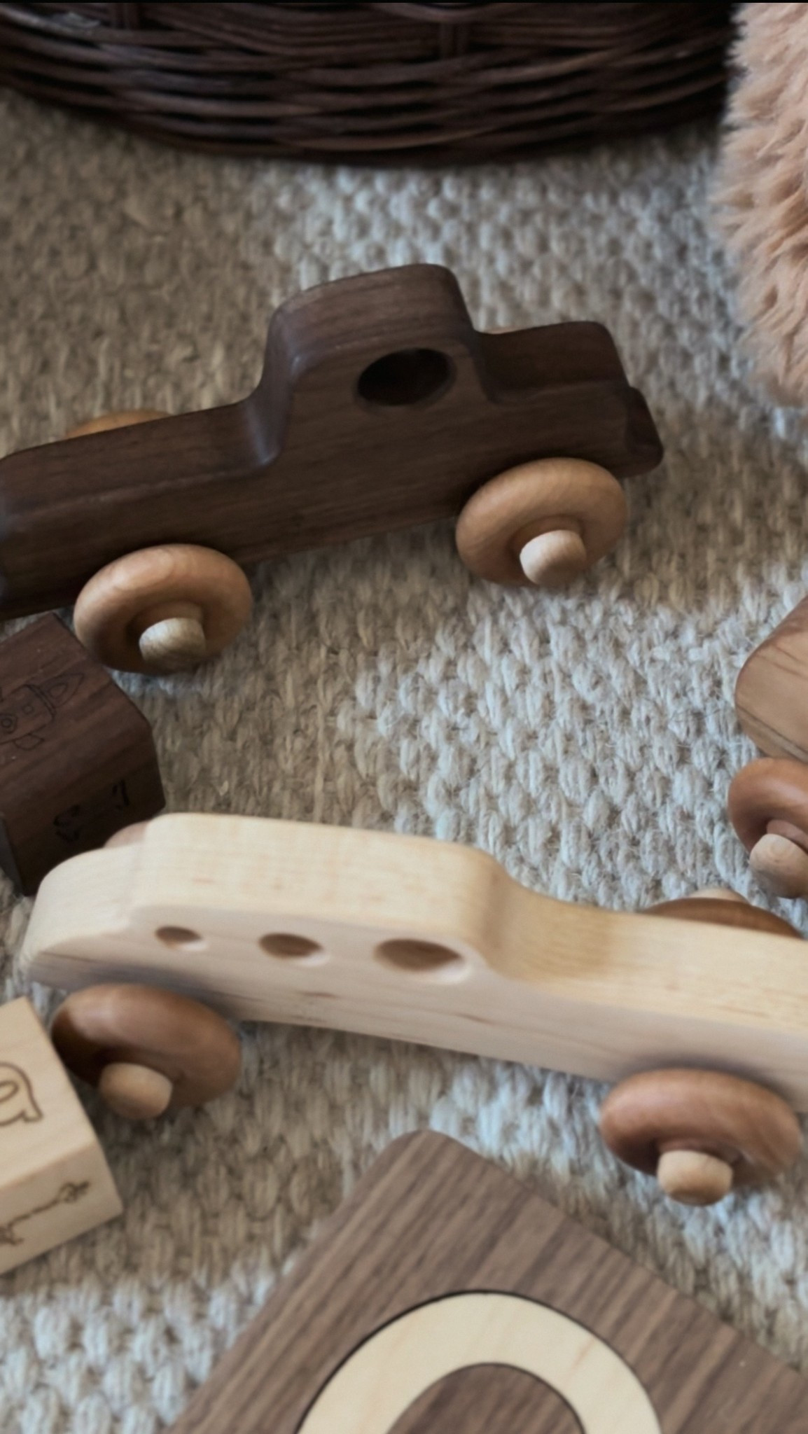 Wooden toy cars 🤎

Simple, durable, and perfect for everyday play. Wooden toy cars encourage imagination and open-ended play while blending beautifully into a nursery or playroom.

Wooden toy cars, toddler car toys, wooden toys for kids, Montessori toys, classic kids toys, neutral kids toys, open ended play toys, toddler playroom toys, timeless toys for kids, aesthetic kids toys

#LTKBump #LTKKids #LTKBaby