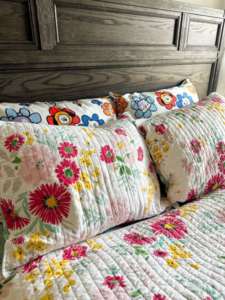 This quilt set is so pretty and perfect for spring and summer! It brightens up my room with a pop of color  

#LTKhome #LTKstyletip