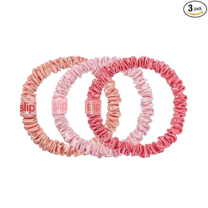 SLIP Amazon Exclusive Skinny Scrunchies: Anti-Crease, Anti-Breakage Slipsilk™ Design Protects D... | Amazon (US)