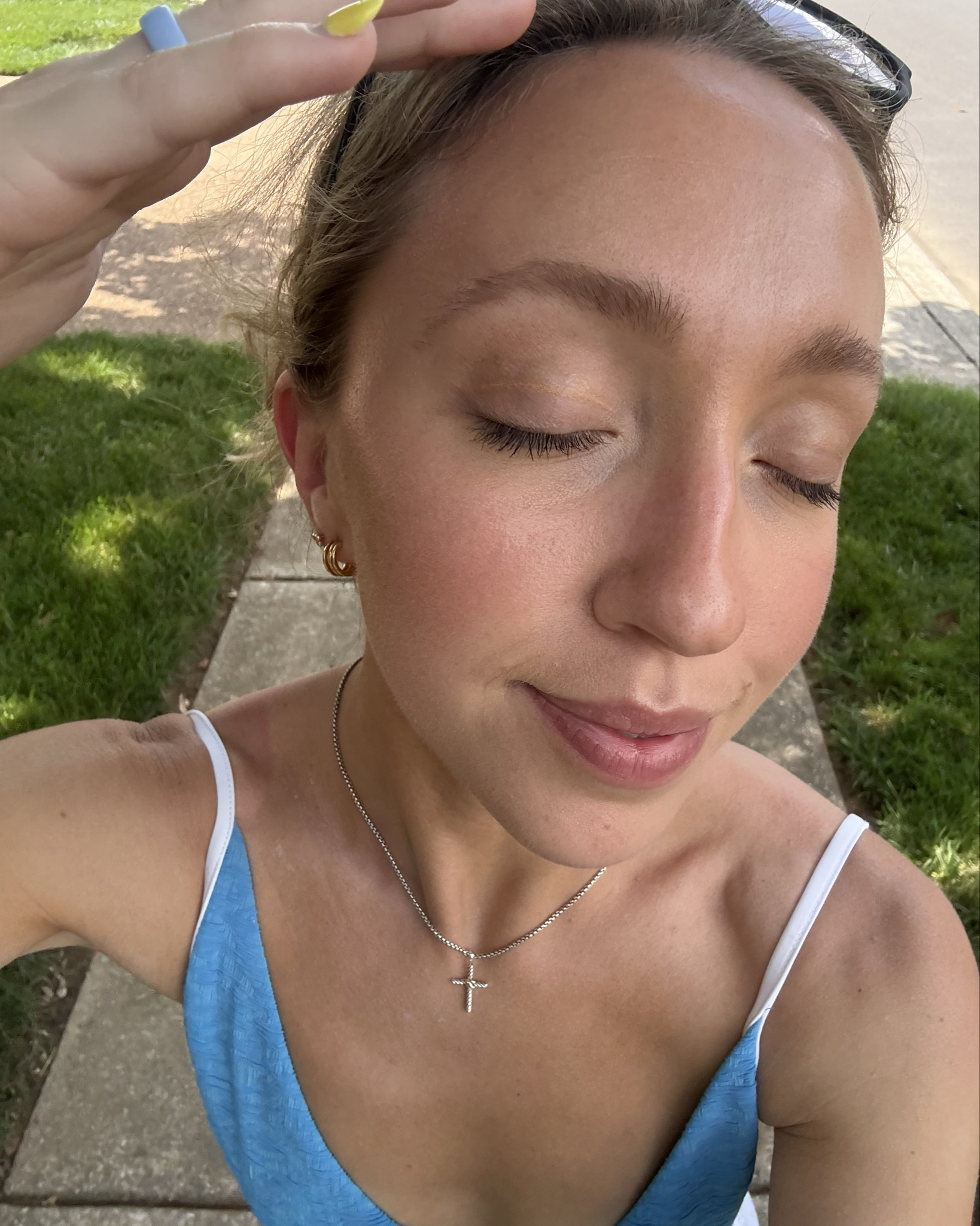 let’s talk sunscreen!! I wore the new merit mineral tinted sunscreen for 8 hours yesterday. In and out of the pool and this is how it looked after! It has a slight tint that can be built on for more coverage. This will be my go to sunscreen for the summer!

#LTKBeauty #LTKSummerEdit #LTKActive