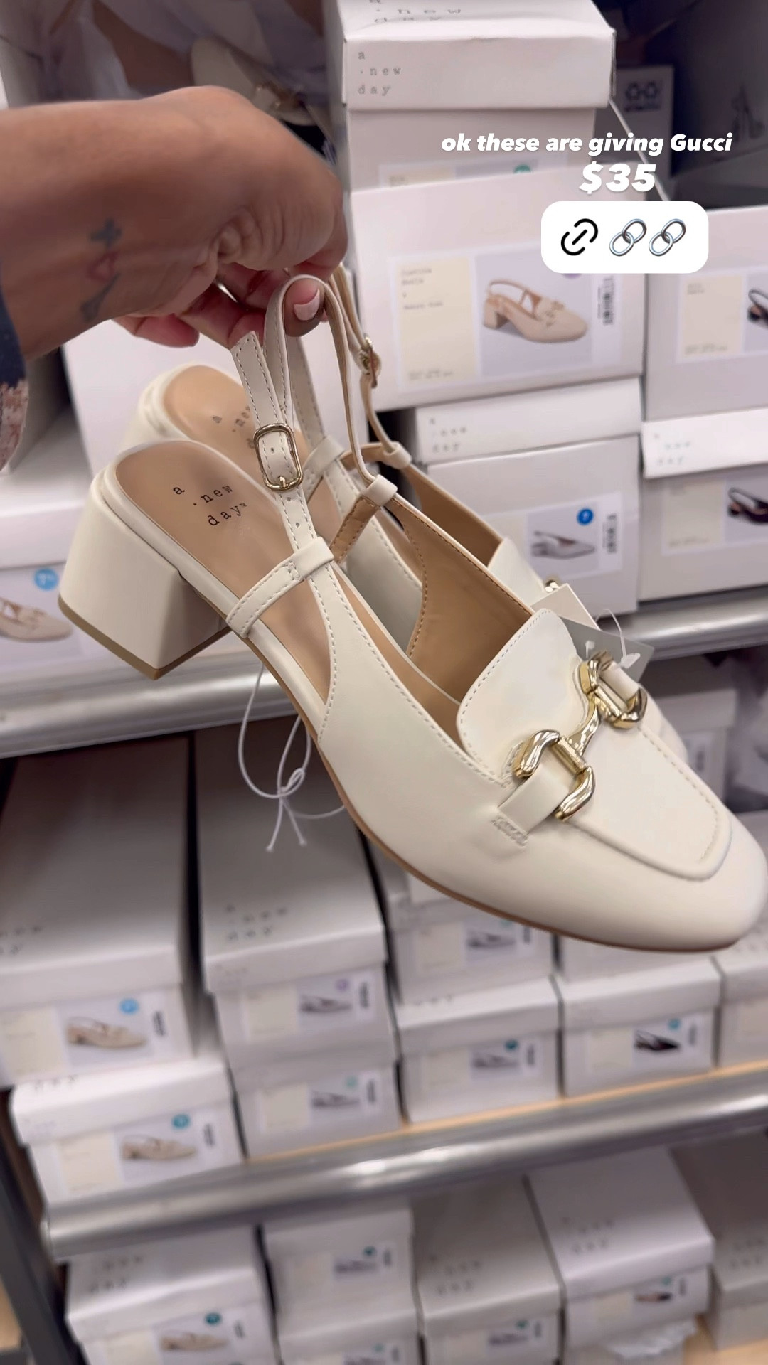 Cream slingback heels with buckle detail only $35

#LTKVideo #LTKWorkwear #LTKShoeCrush