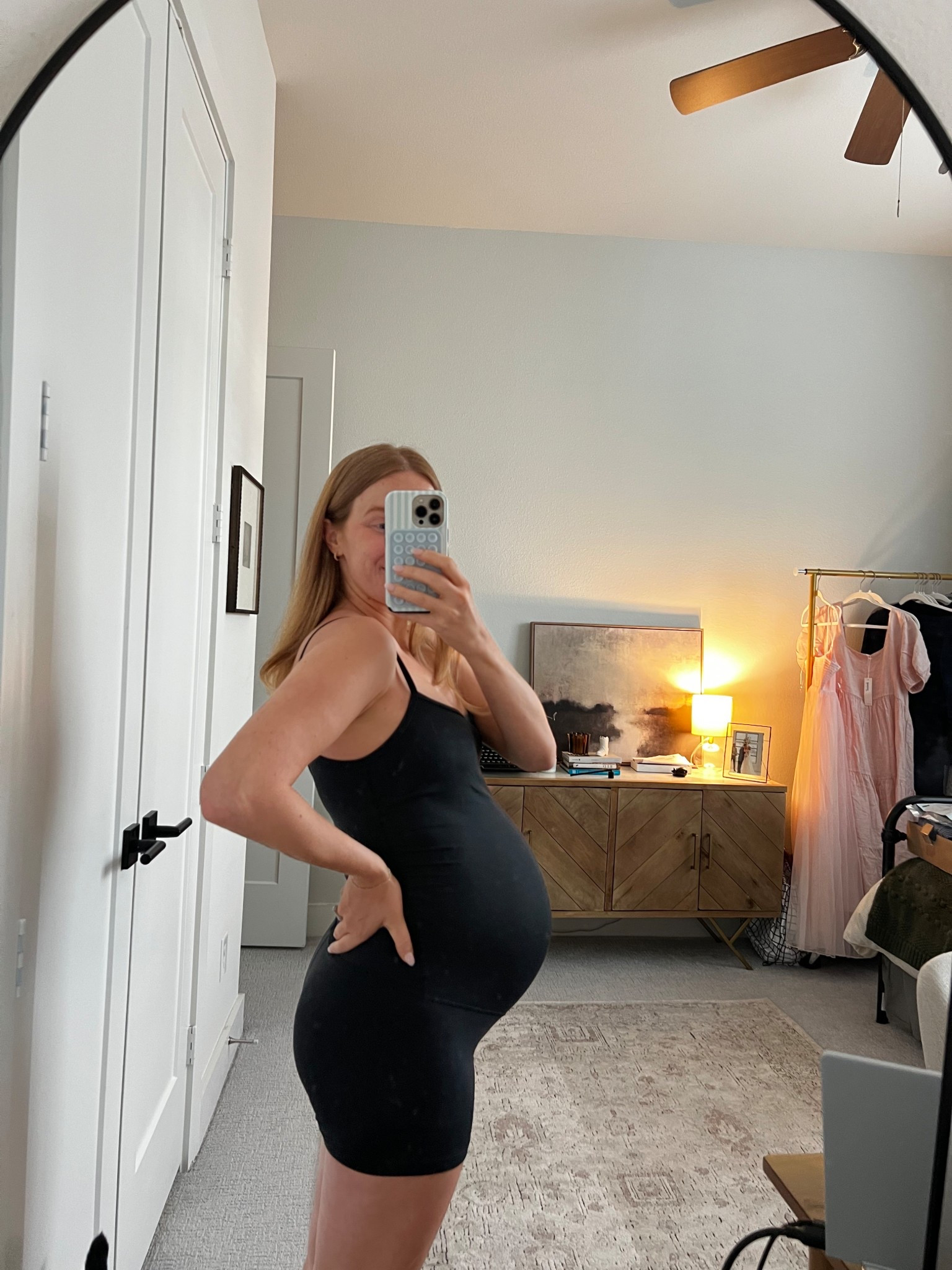 My fav maternity romper/onesie unitard thing 