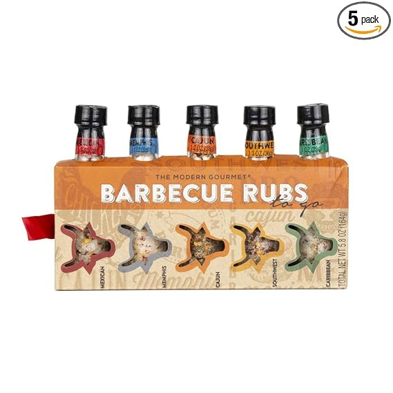 Amazon.com : Thoughtfully Gourmet, Barbecue Rubs To Go: BBQ Rub Gift Set Includes 5 Unique BBQ Ru... | Amazon (US)