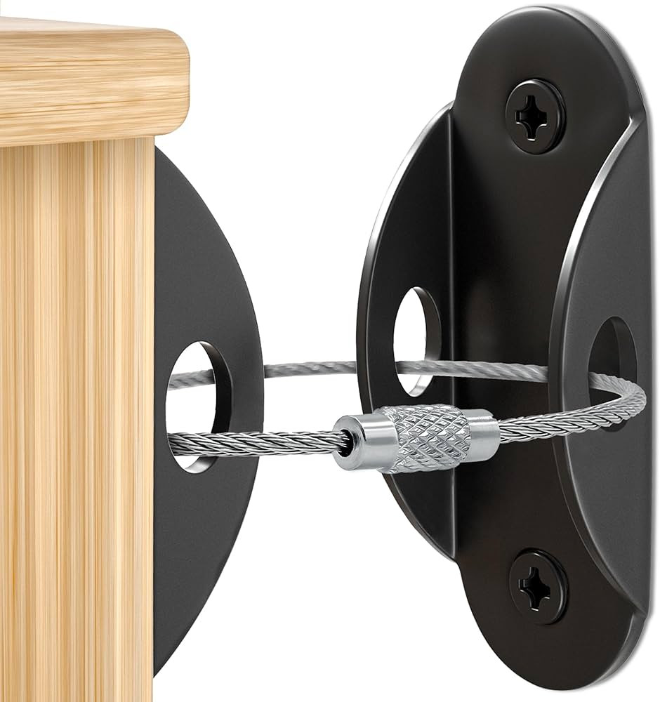 Furniture Anchors (10 Pack) Anti Tip Furniture Straps for Baby Proofing, 400lbs Tension Earthquak... | Amazon (US)