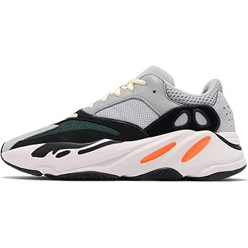 adidas Mens Yeezy Boost 700" Wave Runner Solid Grey/Chalk White/Core Black | Amazon (US)