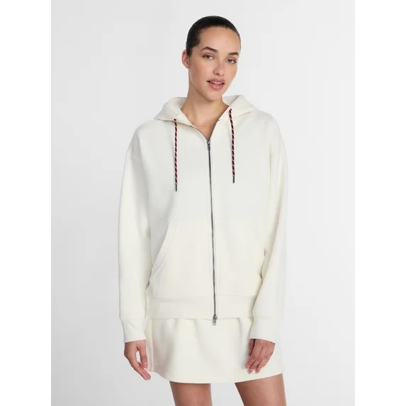 Athletic Works Women's and Women's Plus Full Zip Fleece Hoodie, Sizes XS-4X | Walmart (US)