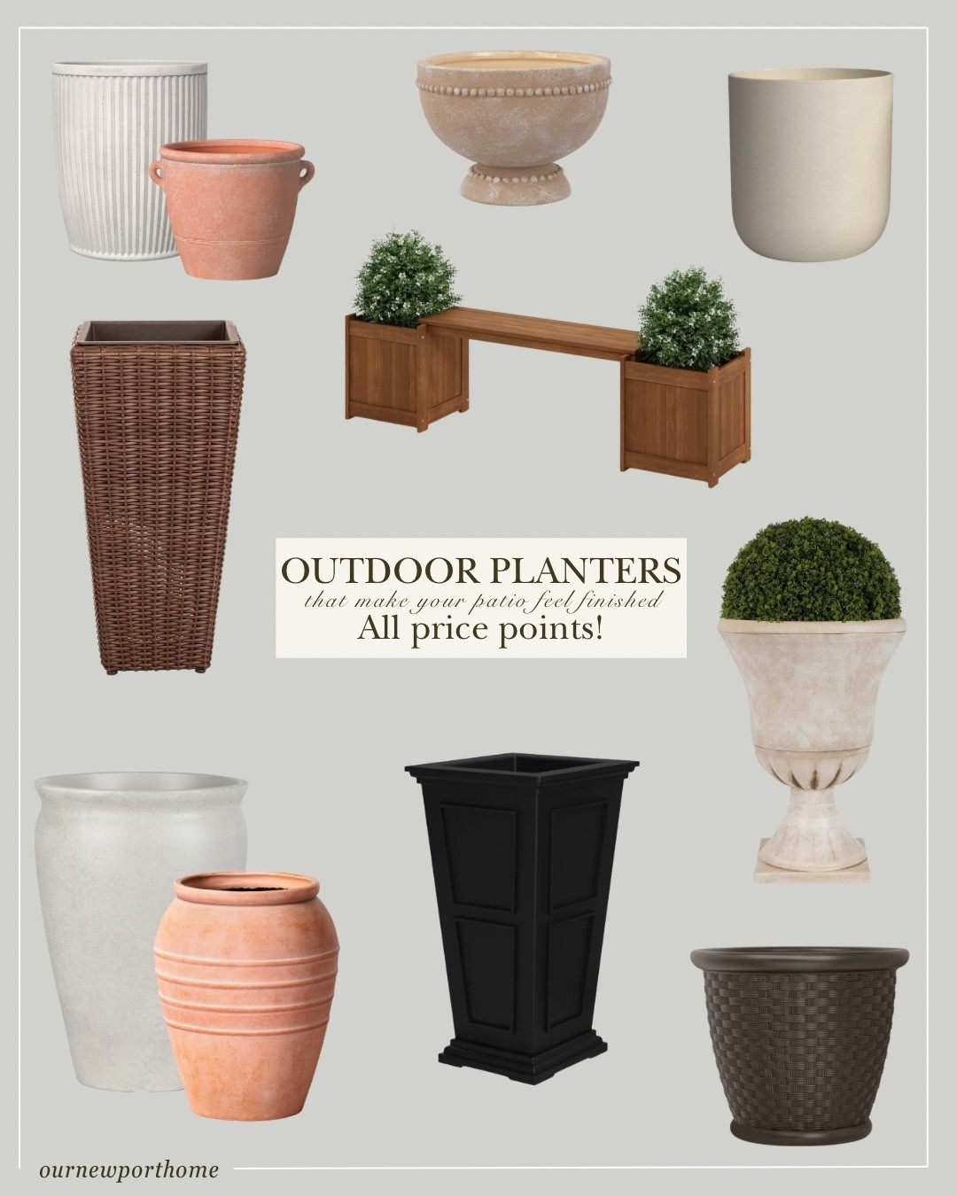 Planters are one of the easiest ways to make your outdoor space feel layered and complete - these are the ones that instantly elevate a patio without overthinking it.






outdoor planters, patio planter ideas, large outdoor planter pots, target outdoor planters, amazon planters outdoor, front porch planter ideas, backyard decor ideas, spring patio decor, neutral outdoor decor, planter pots outdoor, patio styling ideas, outdoor garden decor


#LTKHome
