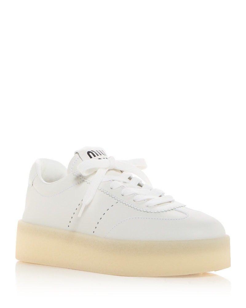 Miu Miu Women's Platform Sneakers | Bloomingdale's (US)