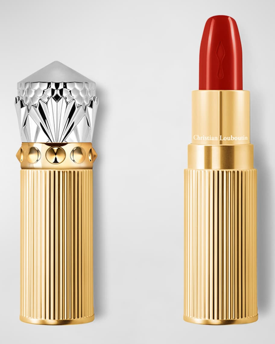 Christian Louboutin Rouge Louboutin Silky Satin On-The-Go Lipstick | Neiman Marcus