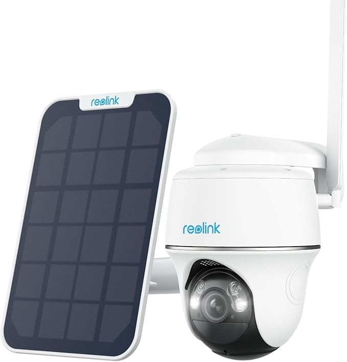 REOLINK 4G LTE Cellular Security Camera Outdoor, 5MP No WiFi Security Camera, 360° Pan-Tilt Go P... | Amazon (US)