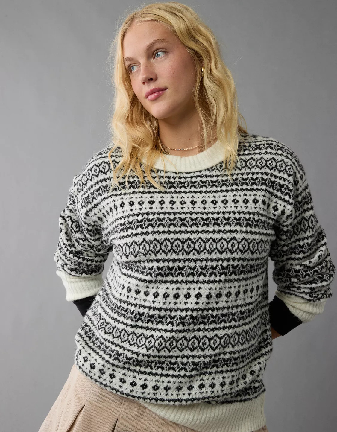 AE Whoa So Soft Crew Neck Sweater | American Eagle Outfitters (US & CA)