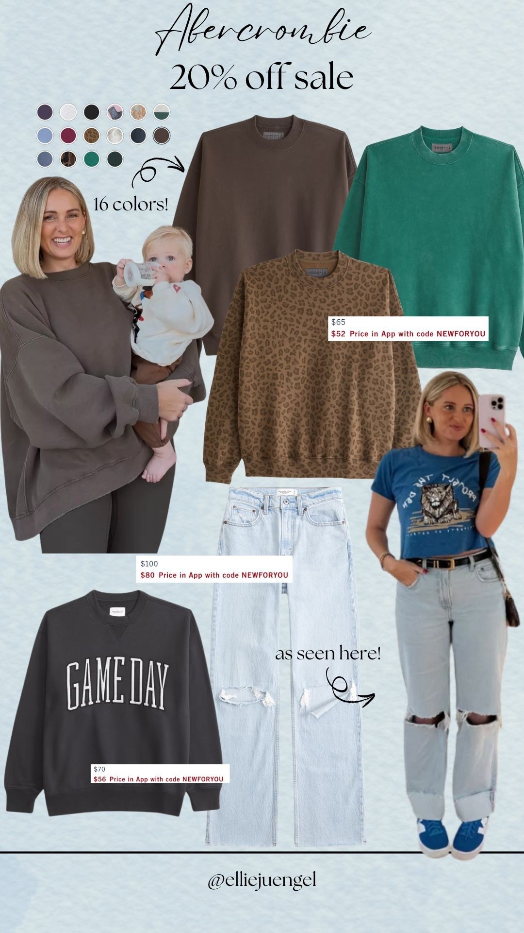 Use code NEWFORYOU for 20% off!

#LTKSaleAlert