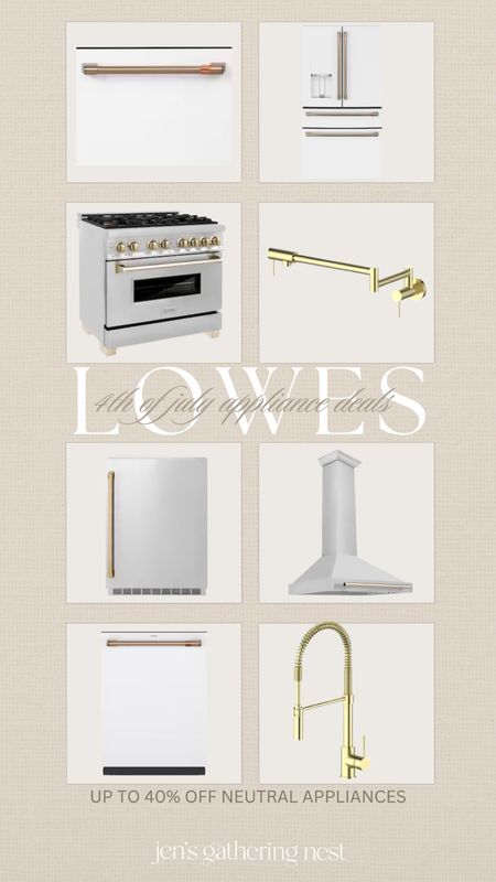 Lowe’s 4th of July deals — appliances 🤍

#ad #lowespartner @loweshomeimprovement 
#4thofjulysales #deals #homedeals #homesales #salealert #lowes #lowesfinds #appliances #zline #homeimprovement

#LTKSaleAlert #LTKSeasonal #LTKSummerSales