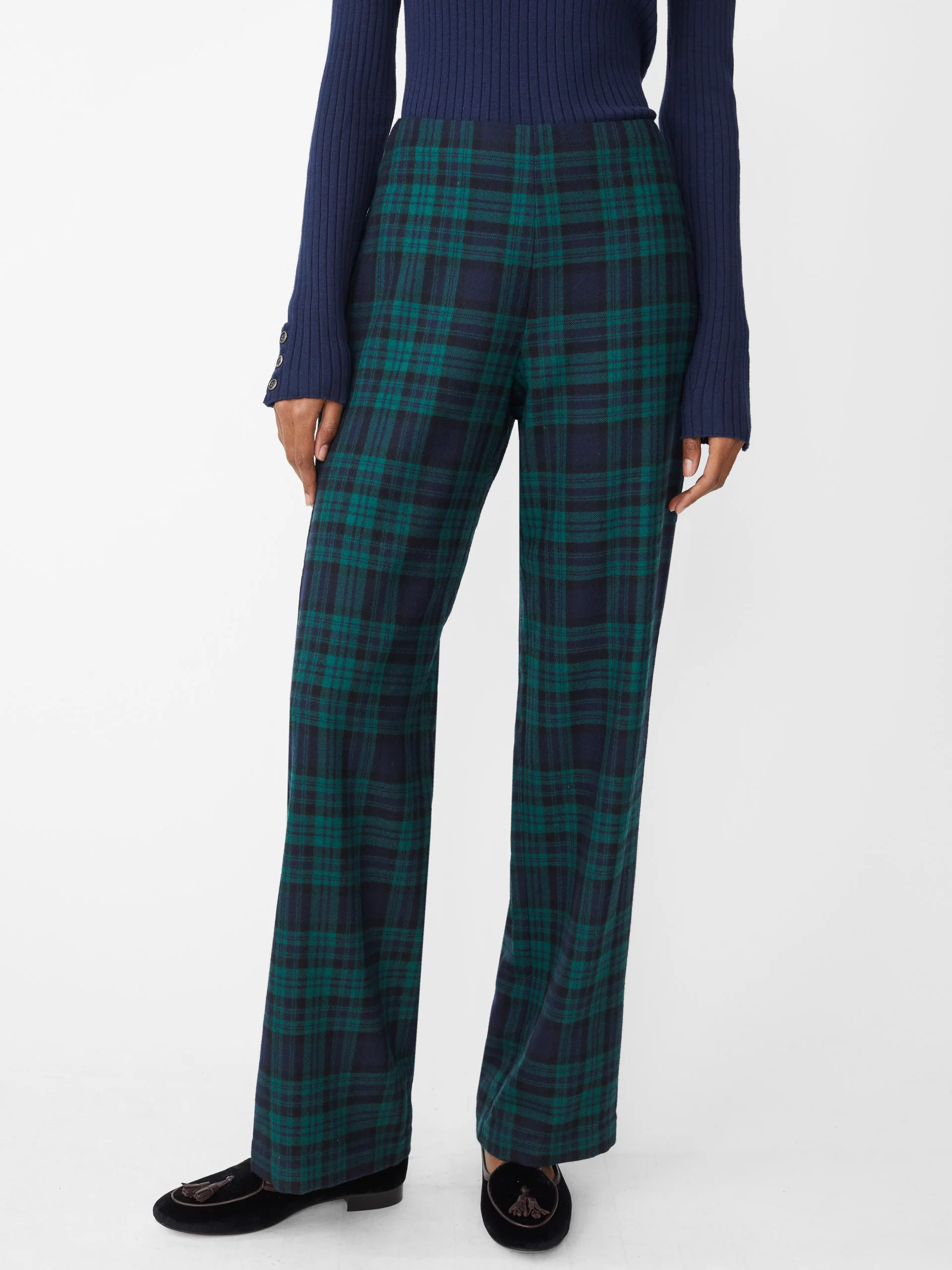 Carter Pants in Black Watch | J.McLaughlin