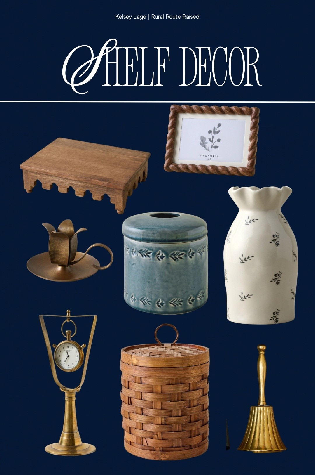 I’d decorate my shelves with all of these items from Magnolia! There are so many more great options on their site, too ✨ 


Shelf decor | home decor 

#LTKHome