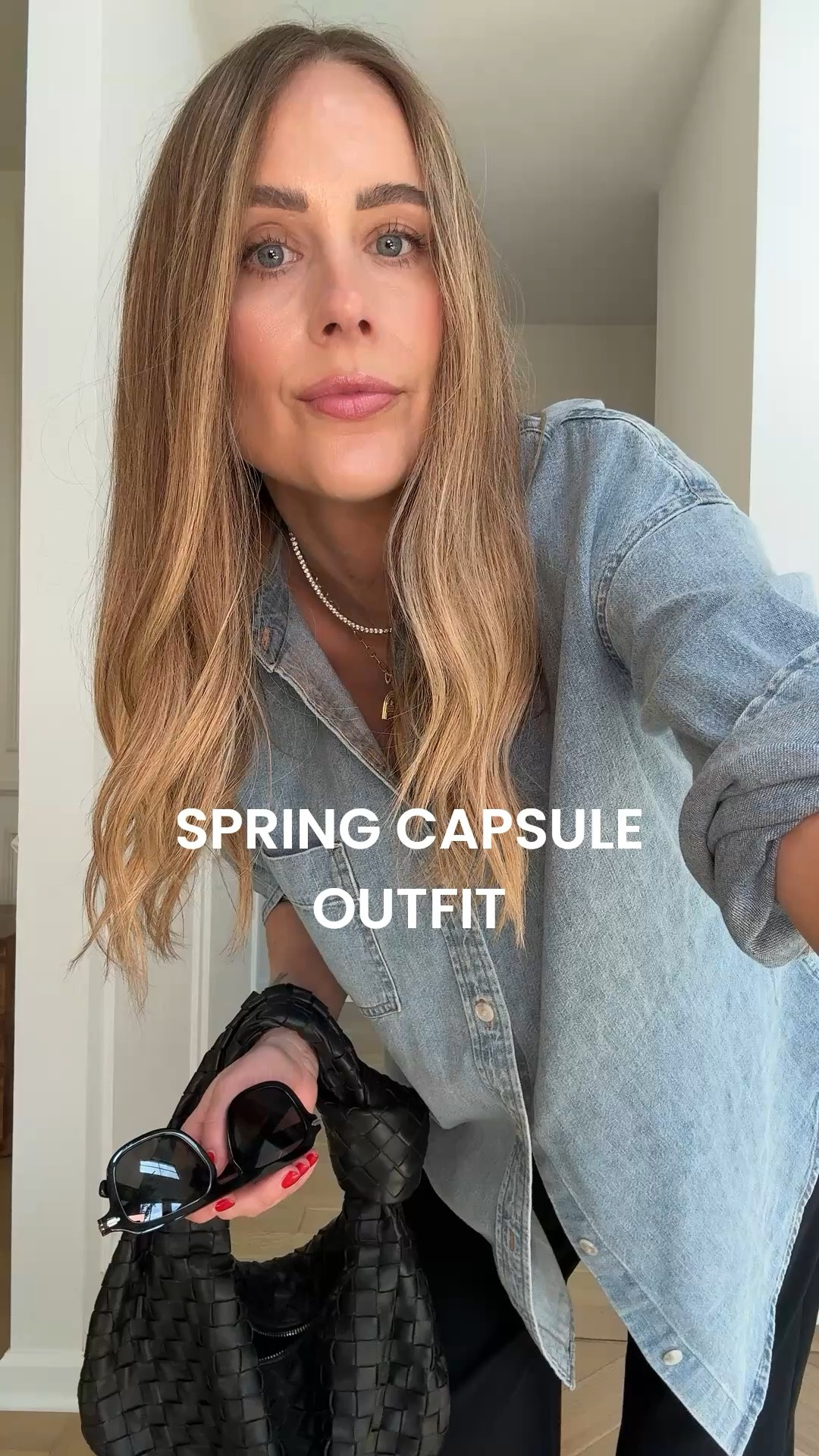 Fashion Jackson @Aritzia 
Wearing a small in the denim shirt and medium in the pants, spring capsule

#LTKSeasonal #LTKOver40 #LTKootd