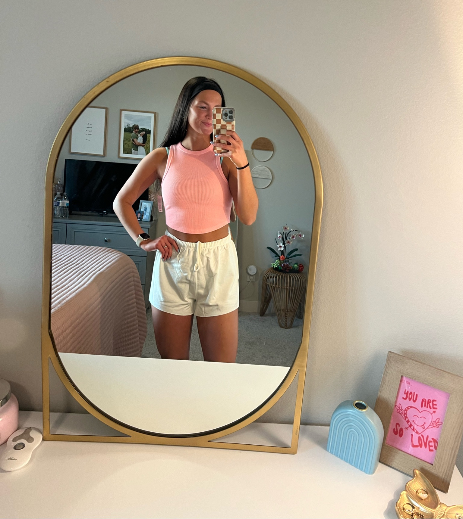 the SOFTEST shorts you will ever put on your body. Love how you can wear out but also double as pajama bottoms haha ! I’m wearing an XS

#LTKstyletip #LTKfindsunder50 #LTKSpringSale