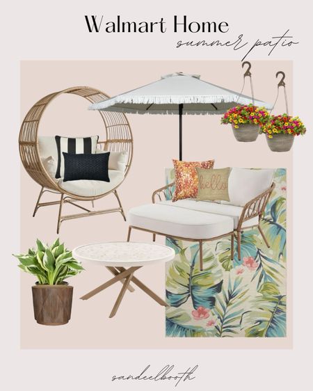 Walmart Home - Summer Patio ☀️ 

Affordable patio furniture, botanical patio, Walmart home finds 

#LTKstyletip #LTKhome #LTKfamily