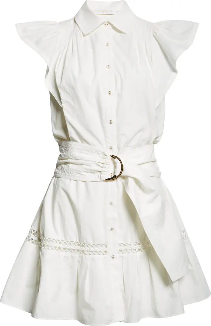 Ramy Brook Marceline Belted Mini Shirtdress | Nordstrom | Nordstrom