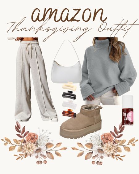 Shop for the perfect cozy thanksgiving outfit! 
Oversized sweaters 
Uggs look for less
Flare sweatpants 

#LTKstyletip #LTKHoliday #LTKGiftGuide