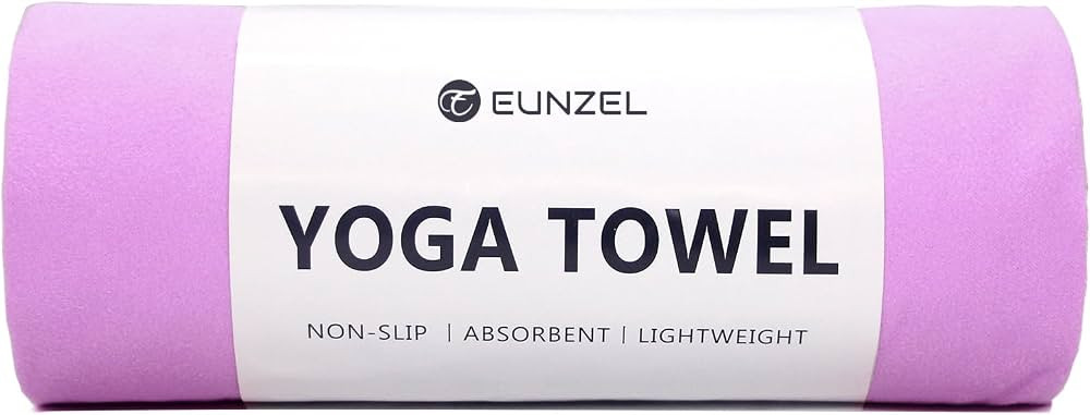 Eunzel Hot Yoga Towel Non Slip Yoga Mat Towel Non-Slip Sweat Absorbent Microfiber Towel for Hot Y... | Amazon (US)