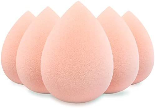 BEAKEY Makeup Sponge Set, Foundation Blending Beauty Sponge, Flawless for Liquid, Cream, and Powd... | Amazon (US)