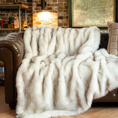 Marrakesh Luxury Fox Throw | Wayfair North America