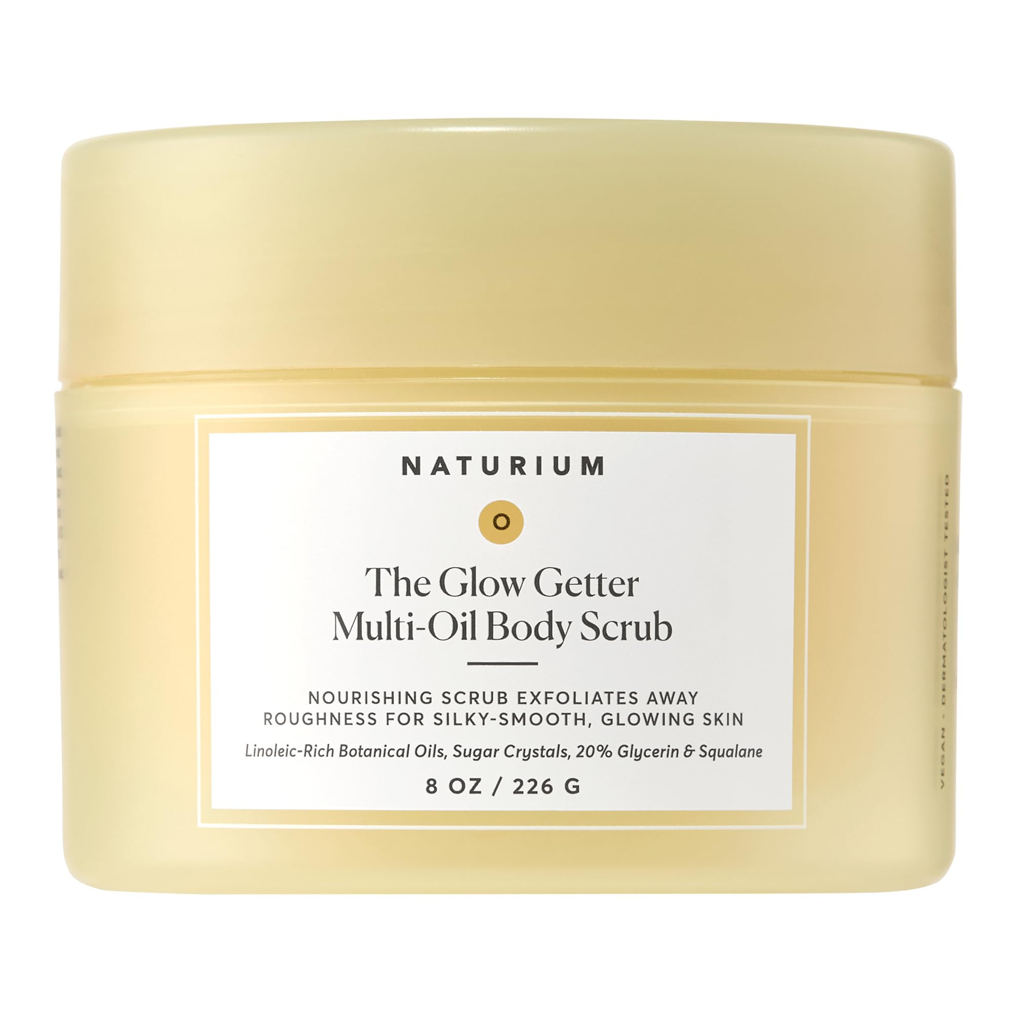 Naturium Glow Getter Body Scrub, Exfoliating Sugar Crystals with Linoleic-Rich Oils, Glycerin & S... | Amazon (US)