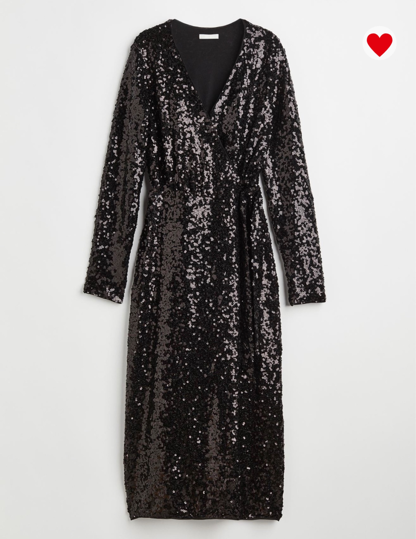 Sequin Wrap Dress 
A show stopping number for your Xmas party. Calf length & long sleeves with a flattering V neckline & wrapover front. Elasticated waist, side tie & concealed hook & eye fastener at the front. Lined. 
Looks expensive but great value & reviews  

#LTKstyletip #LTKGiftGuide #LTKcurves