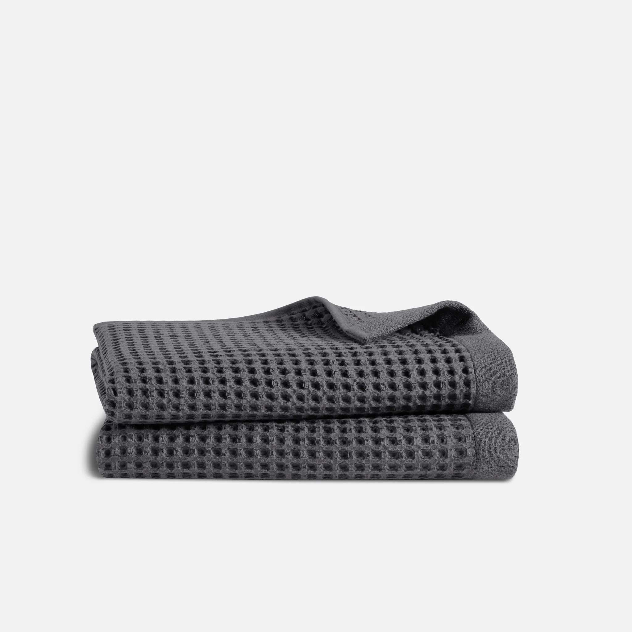 Brooklinen Dreamweave Waffle Bath Towels in Slate | Brooklinen