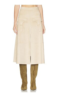 Alexis Jenny Skirt in Dune from Revolve.com | Revolve Clothing (Global)