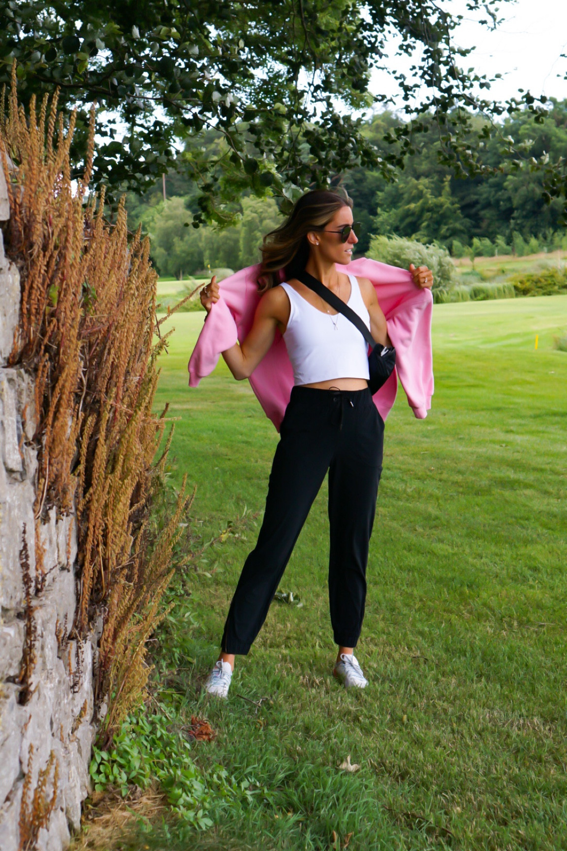 Wore this exploring the Irish countryside! Top has a built in sports bra! 

#LTKxPrimeDay #LTKtravel #LTKFitness