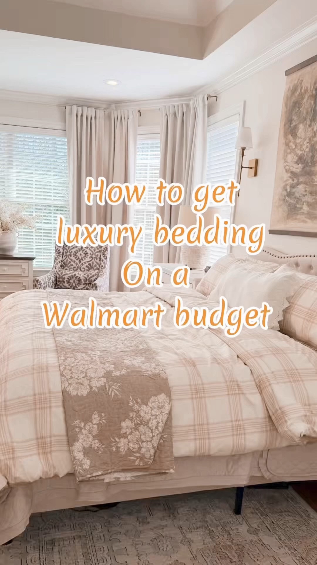 Luxury bedding on a budget. 1000 percent happy with this bedding. Fluffy, cozy and perfect for spring. #walmart 

#LTKSeasonal #LTKHome #LTKSpringSale