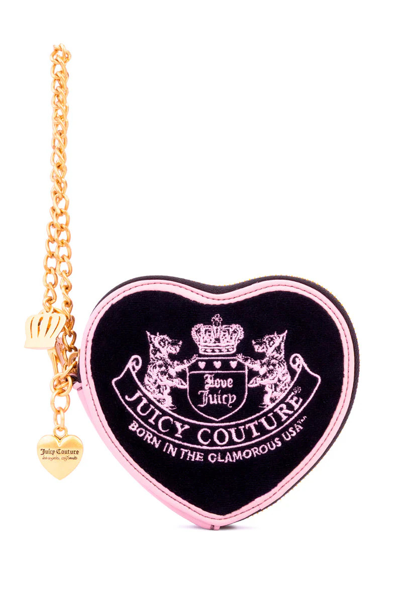 Heritage Core Heart Zip Around Wallet | Juicy Couture