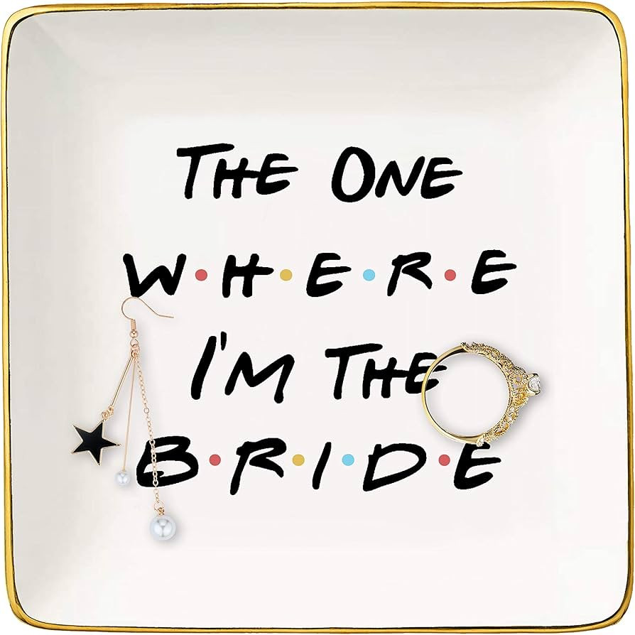 Wedding Gift for Bride-The One Where I'm the Bride-Engagement Gifts-Bride to Be-Newly Engaged-Bri... | Amazon (US)